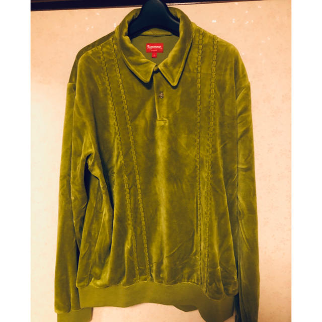 supreme Velour L/S Polo 新品未使用 www.shopsensepromotions.com.au