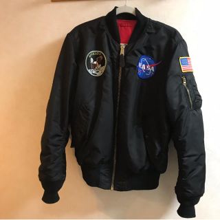 アルファインダストリーズ(ALPHA INDUSTRIES)のnasa alpha ma-1 (フライトジャケット)