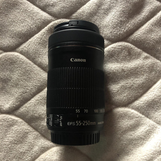 【60％OFF】 Canon レンズ STM IS F4-5.6 55-250mm EF-S レンズ(ズーム)