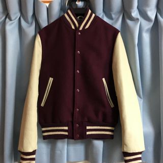 SHIPS - 【専用】SHIPS 別注 GB SPORTS 革袖スタジャン (M)の通販 by