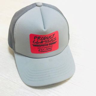 プロダクト(PRODUCT)のproduct プロダクト メッシュキャップ グレー ストリート系(キャップ)