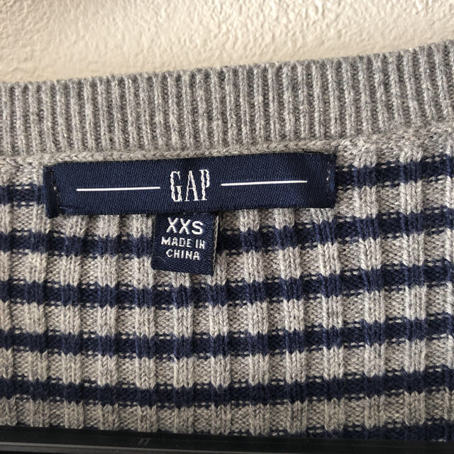 GAP(ギャップ)のGAPロングボーダーＴシャツ レディースのトップス(Tシャツ(長袖/七分))の商品写真