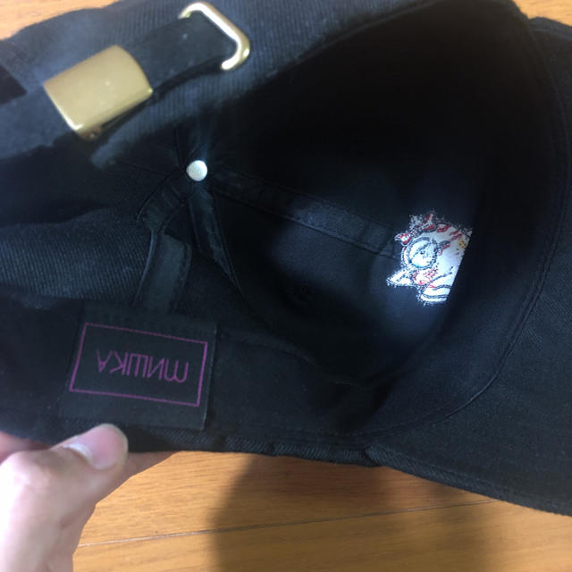 MISHKA(ミシカ)のミシカ MISHIKA MUSE KEEP WATCH CAP 黒 メンズの帽子(キャップ)の商品写真