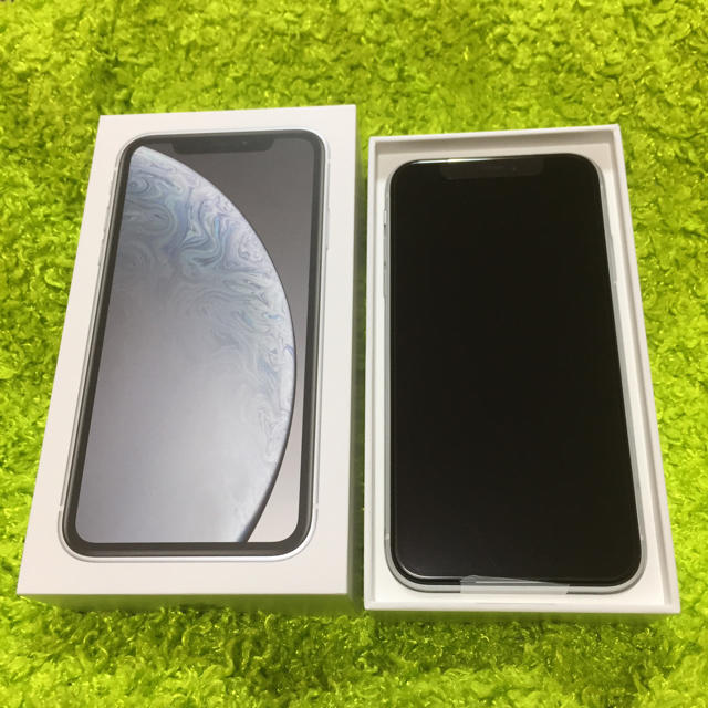 【公式ショップ】 SIMフリー 新品67 - Apple iPhone ホワイト 64GB xr スマートフォン本体