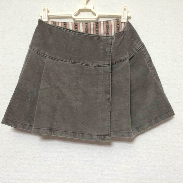 GAP(ギャップ)のコーデュロイ巻きスカート レディースのスカート(ミニスカート)の商品写真