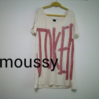 マウジー(moussy)のmoussyビックTシャツ(Tシャツ(半袖/袖なし))
