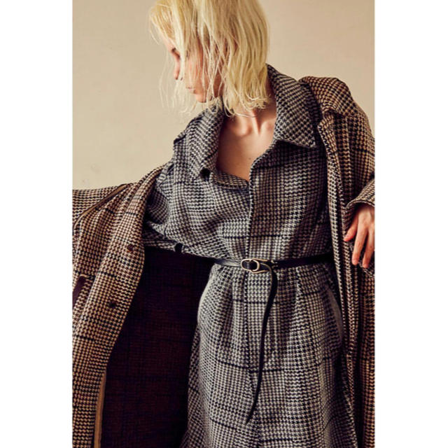 YOKE 18AW gunclub check coat ベージュ XS