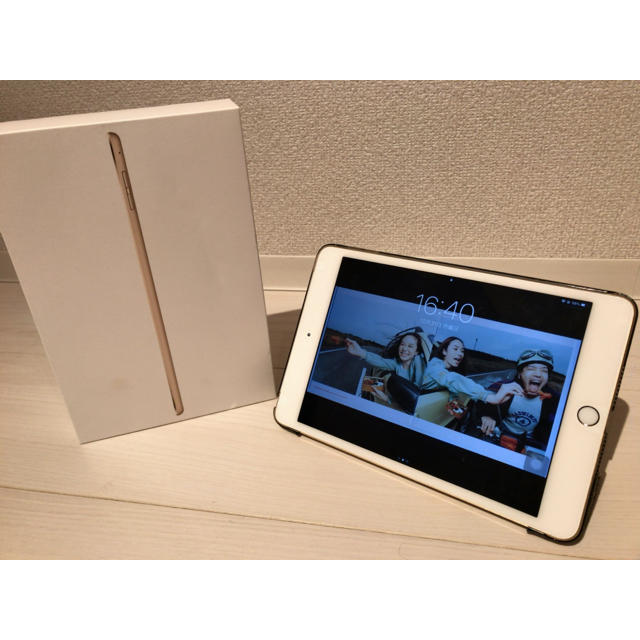 iPad mini 4 16GB ゴールド WiFi+cellularモデル