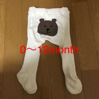 ギャップ(GAP)のbaby gap＊くまさんタイツ リブタイプ(靴下/タイツ)