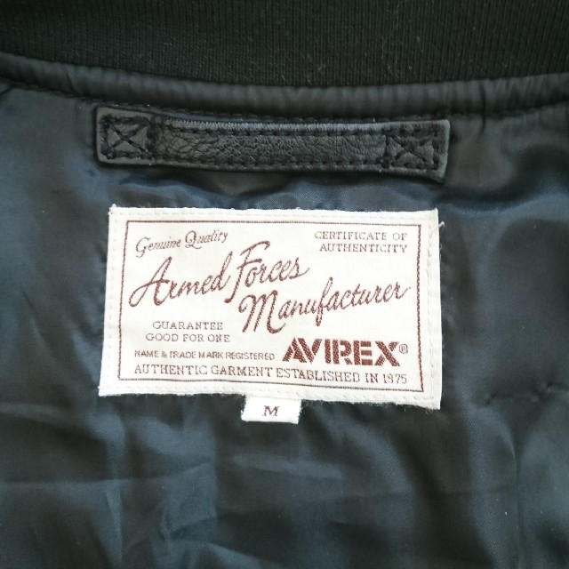 AVIREX(アヴィレックス)のヒユ様専用  AVIREX レザー ジャケット メンズのジャケット/アウター(レザージャケット)の商品写真