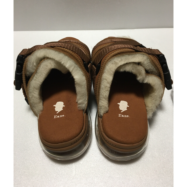【TOMO&CO】トモ&シーオー×Name.  シープスキンサンダル(新品) メンズの靴/シューズ(サンダル)の商品写真