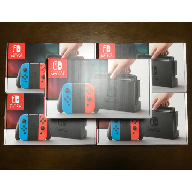 Nintendo switch 新品未開封  赤青 12/30購入品 ラスト1台