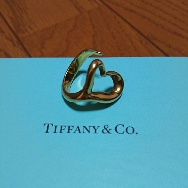 Tiffany & Co. - Tiffanyティファニー オープンハート 18金リングの通販 by runarun｜ティファニーならラクマ