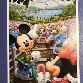 ディズニー(Disney)の★Disney額絵シリーズ ディズニーキャラクターア－トコレクション 第5集(絵画/タペストリー)