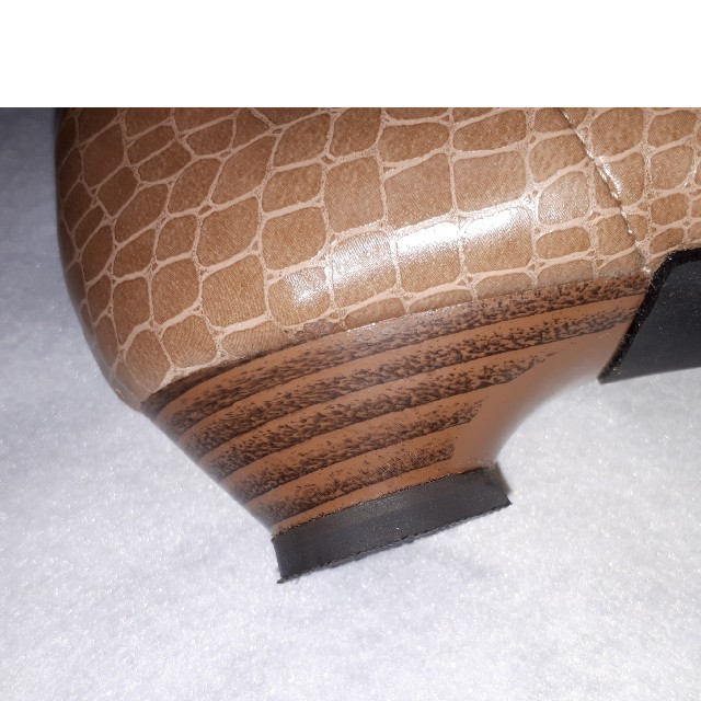 Riz raffinee(リズラフィーネ)の4Eワイド幅24.5cm　ローヒールパンプス レディースの靴/シューズ(ハイヒール/パンプス)の商品写真