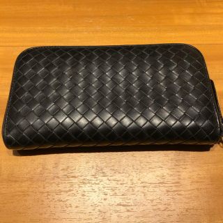 ボッテガヴェネタ(Bottega Veneta)のボッテガヴェネタ ラウンド ジップ 黒 値下げしました！(長財布)