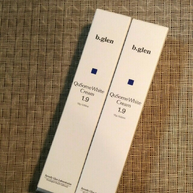 b.glen(ビーグレン)のb.glen ホワイトクリーム　1.9 2本セット コスメ/美容のスキンケア/基礎化粧品(美容液)の商品写真