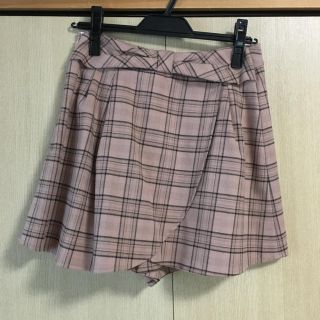 フェルゥ(Feroux)の＊美品＊フェルゥ チェックリボンキュロットパンツ①(キュロット)