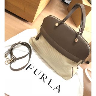 フルラ(Furla)のFURLA パイパー ベージュ(ハンドバッグ)