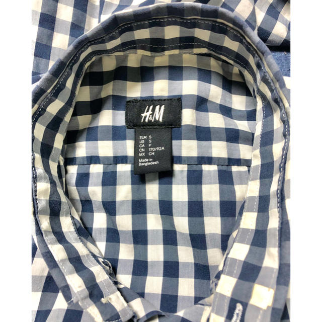 H&M(エイチアンドエム)のH&M メンズ チェックシャツ メンズのトップス(シャツ)の商品写真