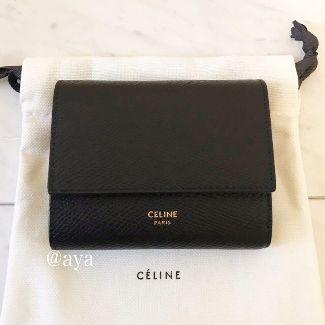 celine(セリーヌ)の【ppf様専用】セリーヌ CELINE  三つ折りミニ財布 レディースのファッション小物(財布)の商品写真