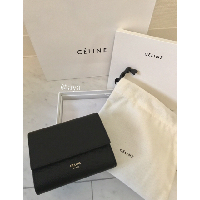 celine(セリーヌ)の【ppf様専用】セリーヌ CELINE  三つ折りミニ財布 レディースのファッション小物(財布)の商品写真