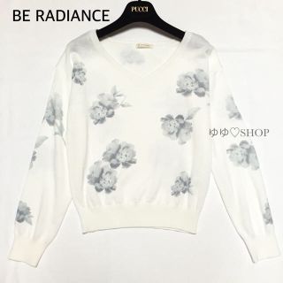 ビーラディエンス(BE RADIANCE)のフラワーニット(ニット/セーター)