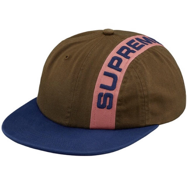 supreme Stripe 6-Panel cap