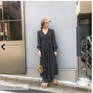 トゥデイフル(TODAYFUL)のtodayful Crape Geogette Dress(ロングワンピース/マキシワンピース)