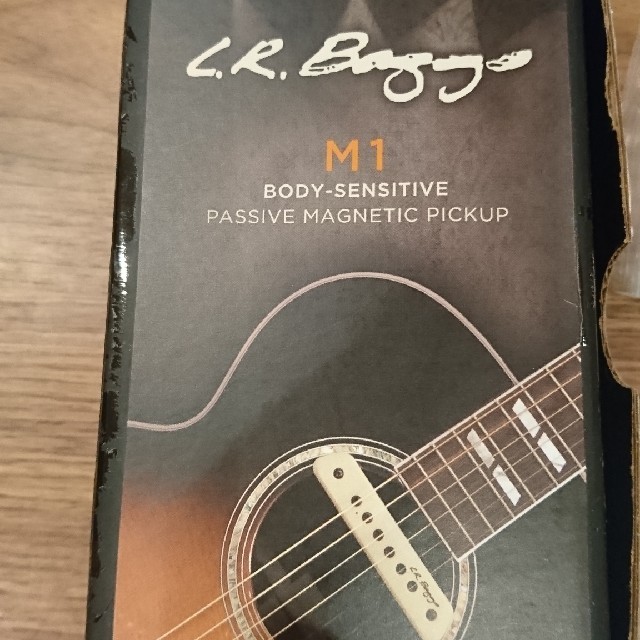 新品 未使用 L.R.Baggs M1 Passive エルアールバッグスパテント構造が採用