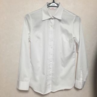 アオヤマ(青山)の白シャツ　洋服の青山　7号(シャツ/ブラウス(長袖/七分))