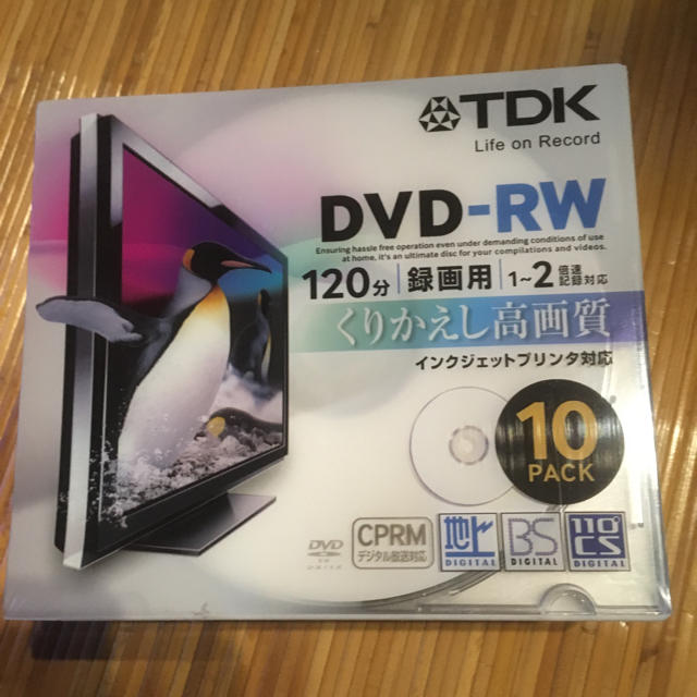 TDK(ティーディーケイ)のDVD RW エンタメ/ホビーのDVD/ブルーレイ(その他)の商品写真