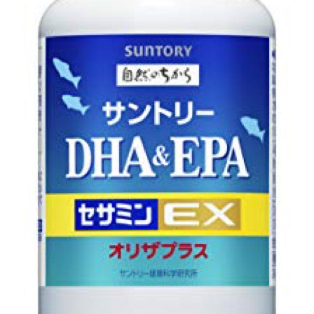 サントリー(サントリー)のはなこさん専用！DHA&EPA +セサミン 120粒 値下げ可！ 食品/飲料/酒の健康食品(その他)の商品写真