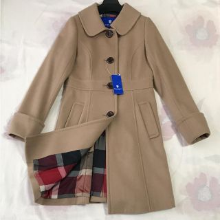 バーバリーブルーレーベル(BURBERRY BLUE LABEL)の新品 タグ付き 人気 ブルーレーベル クレストブリッジ   コート バーバリー(ロングコート)