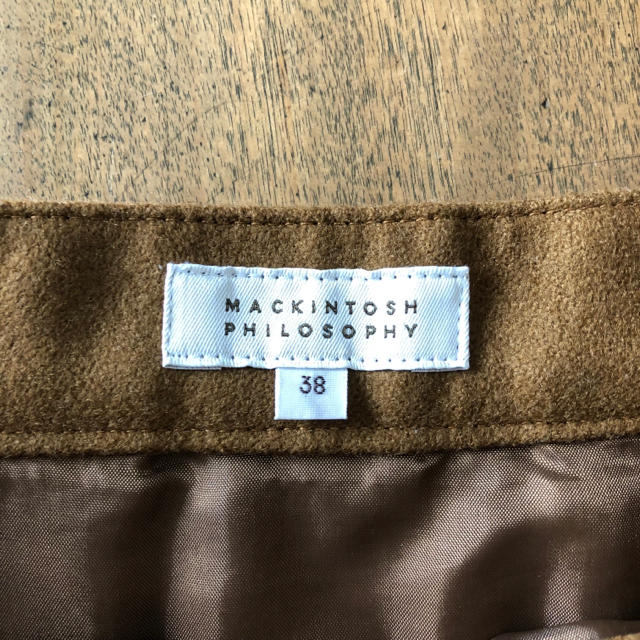 MACKINTOSH PHILOSOPHY(マッキントッシュフィロソフィー)のウールスカート M マッキントッシュフィロソフィー レディースのスカート(ひざ丈スカート)の商品写真