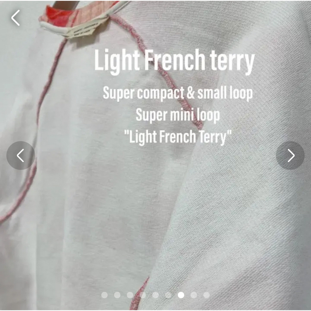 MARC JACOBS(マークジェイコブス)のMARC JACOBS / Light FRENCH TERRY papaya メンズのトップス(スウェット)の商品写真