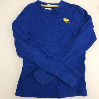 アバクロンビーアンドフィッチ(Abercrombie&Fitch)の💙ちびまめ様専用💙アバクロキッズMサイズ140cmワッフルシャツ(Tシャツ/カットソー)