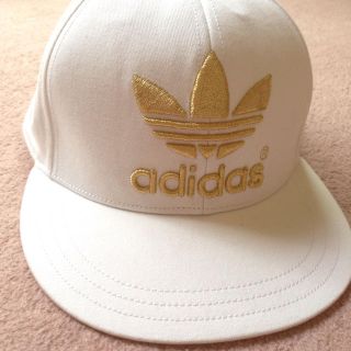 アディダス(adidas)のadidas キャップ ホワイト(キャップ)