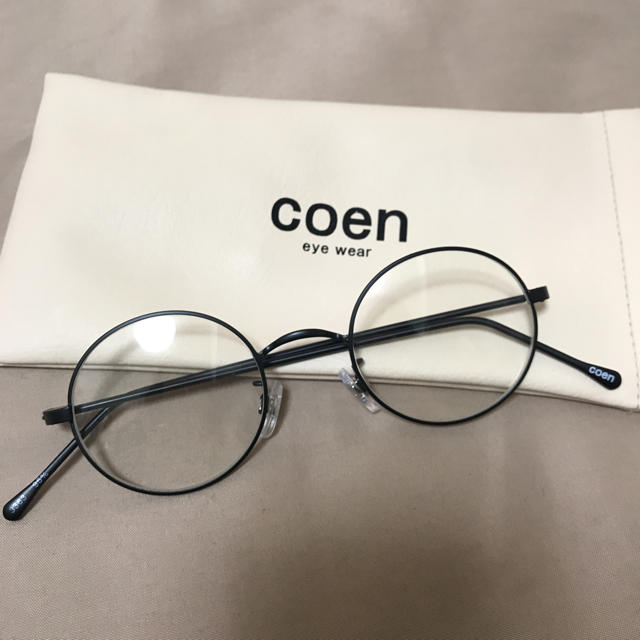 coen(コーエン)のCOEN 伊達丸メガネ☆ レディースのファッション小物(サングラス/メガネ)の商品写真