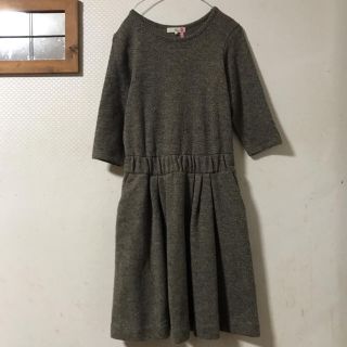 ティヤマイパリ(t.yamai paris)のT.yamai Paris  ウールツィードワンピース (ひざ丈ワンピース)