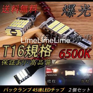 セール中★早い者勝ち★新品スーパーホワイトLED 6500K 45SMD 2個(汎用パーツ)