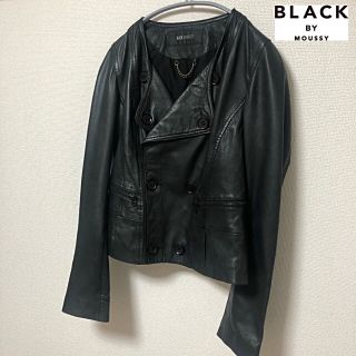 ブラックバイマウジー(BLACK by moussy)の♡レザージャケット♡ライダースジャケット♡BLACK BY MOUSSY♡(ライダースジャケット)