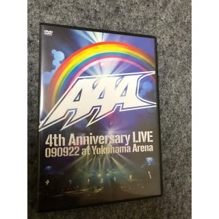 トリプルエー(AAA)のAAA 4th Anniversary LIVE DVD(ミュージック)