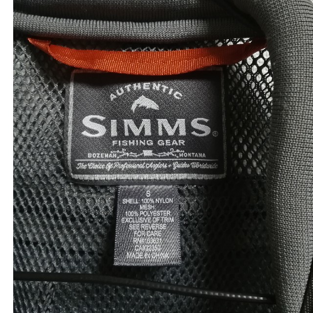 シムス　トラウトメッシュベスト　S スポーツ/アウトドアのフィッシング(その他)の商品写真