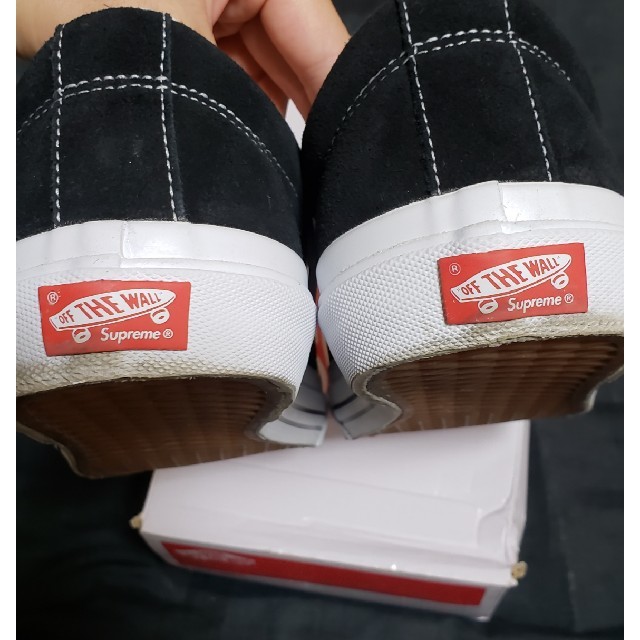 28cm 国内正規品 Supreme × Vans Sid Pro Black