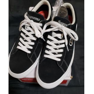 シュプリーム(Supreme)の28cm 国内正規品 Supreme × Vans Sid Pro Black(スニーカー)