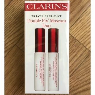 クラランス(CLARINS)のCLARINS ダブルフィックスマスカラ 2本 新品✨(マスカラ下地/トップコート)