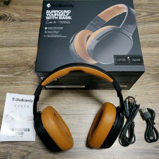 スカルキャンディ(Skullcandy)のスカルキャンディ Crusher 360 保証あり 美品(ヘッドフォン/イヤフォン)