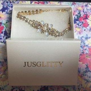 ジャスグリッティー(JUSGLITTY)の新品♡ジャスグリッティーのブレスレット(ブレスレット/バングル)