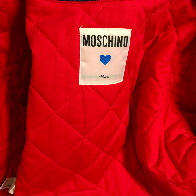 MOSCHINO(モスキーノ)のjm様 専用！！MOSCHINO デニムジャケット&デニムスカート セットアップ レディースのジャケット/アウター(Gジャン/デニムジャケット)の商品写真